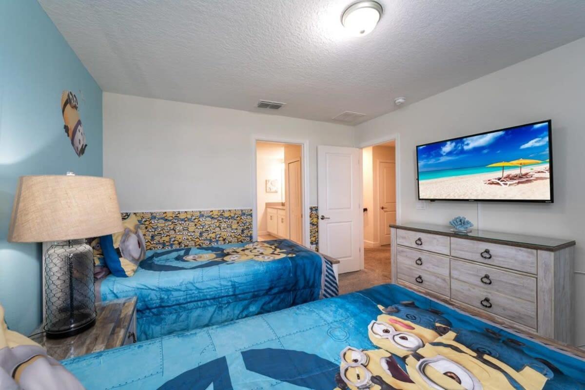 Charming 9Br Villa W Theme & Game Rooms By Disney Kissimmee Exteriör bild