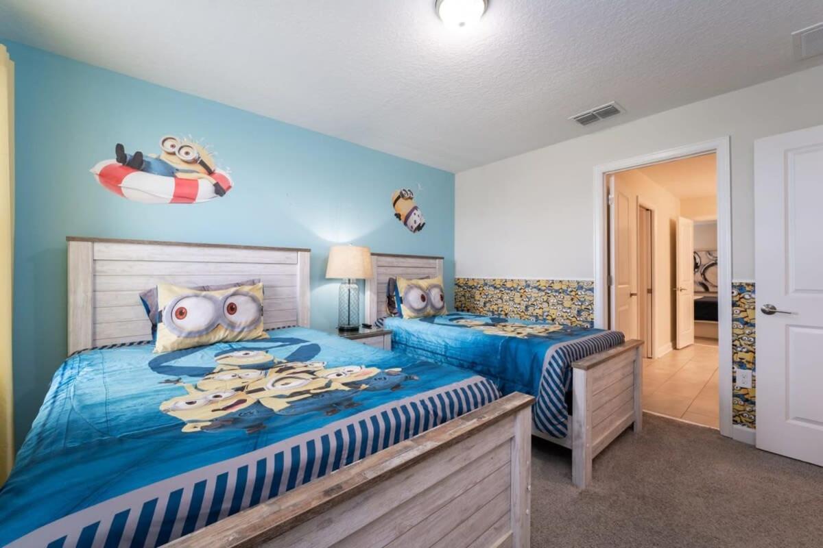 Charming 9Br Villa W Theme & Game Rooms By Disney Kissimmee Exteriör bild