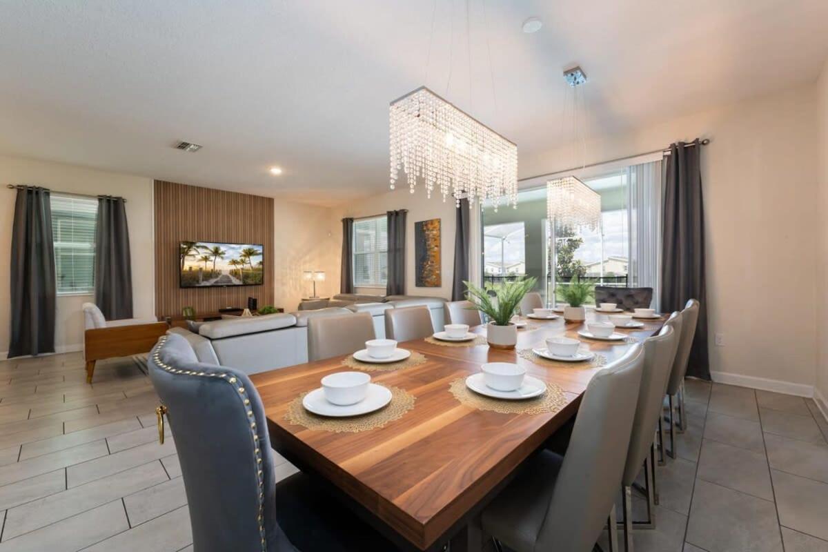 Charming 9Br Villa W Theme & Game Rooms By Disney Kissimmee Exteriör bild