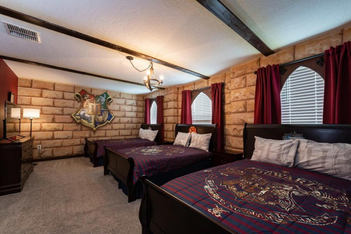 Charming 9Br Villa W Theme & Game Rooms By Disney Kissimmee Exteriör bild